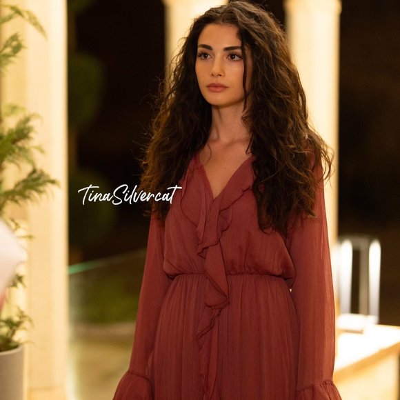 BLOGGER'S FAVE! Zara Ruffled Midi Dress NWT - Picture 12 of 16